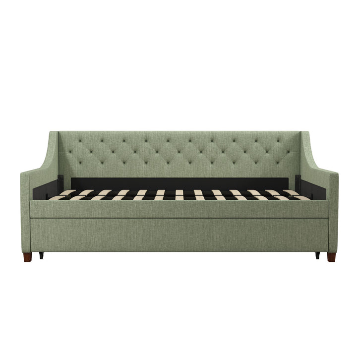 Her Majesty Daybed and Trundle - Green - Twin