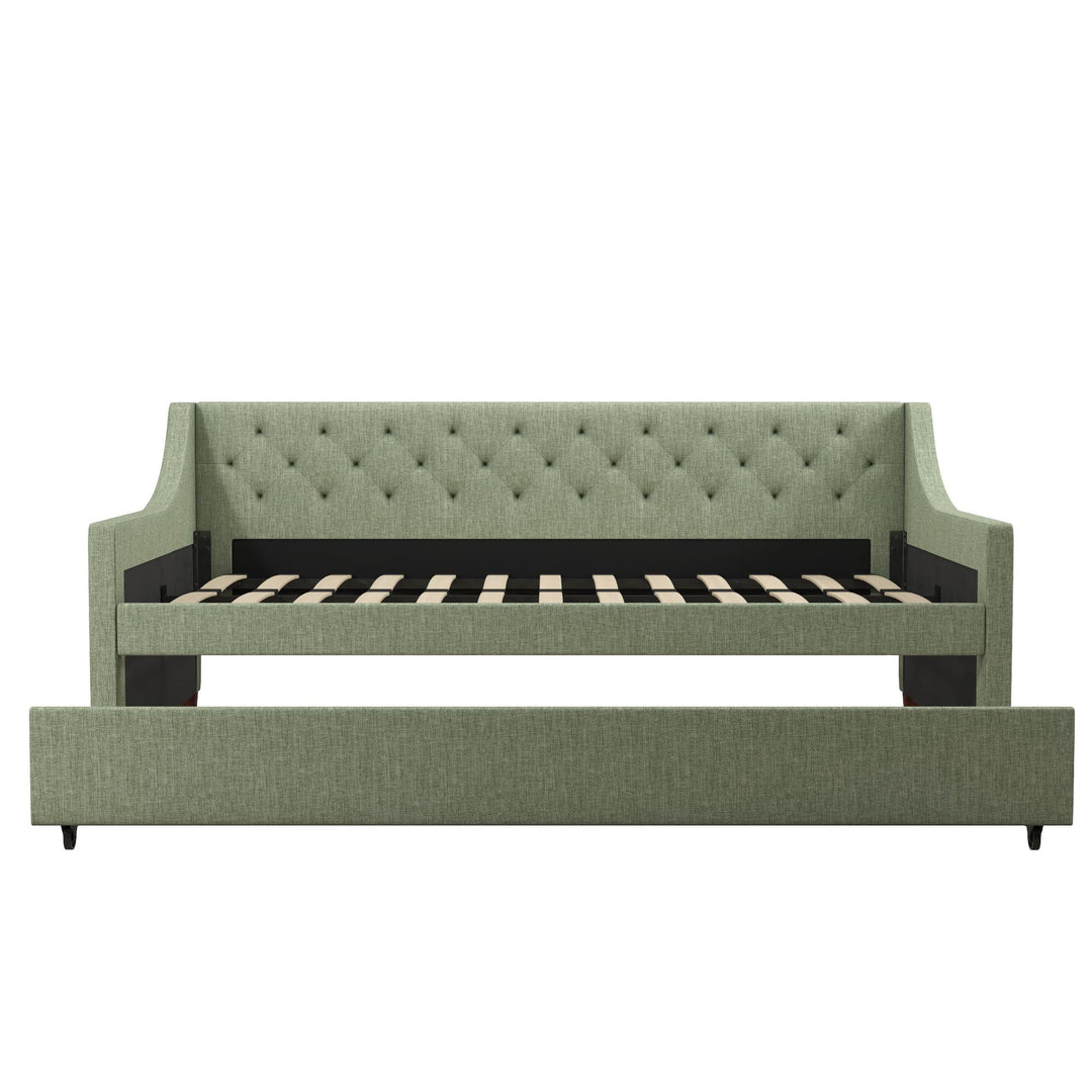 Her Majesty Daybed and Trundle - Green - Twin