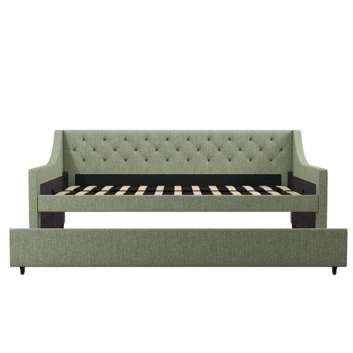 Her Majesty Daybed and Trundle - Green - Twin