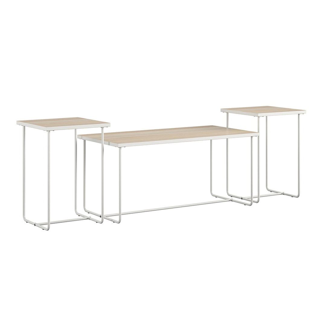 Kently Coffee and End Table Set - Natural