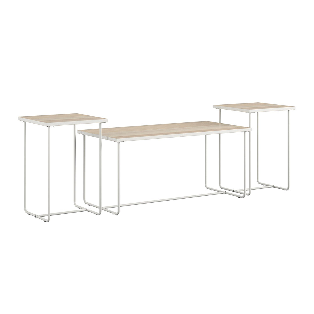 Kently Coffee and End Table Set - Natural