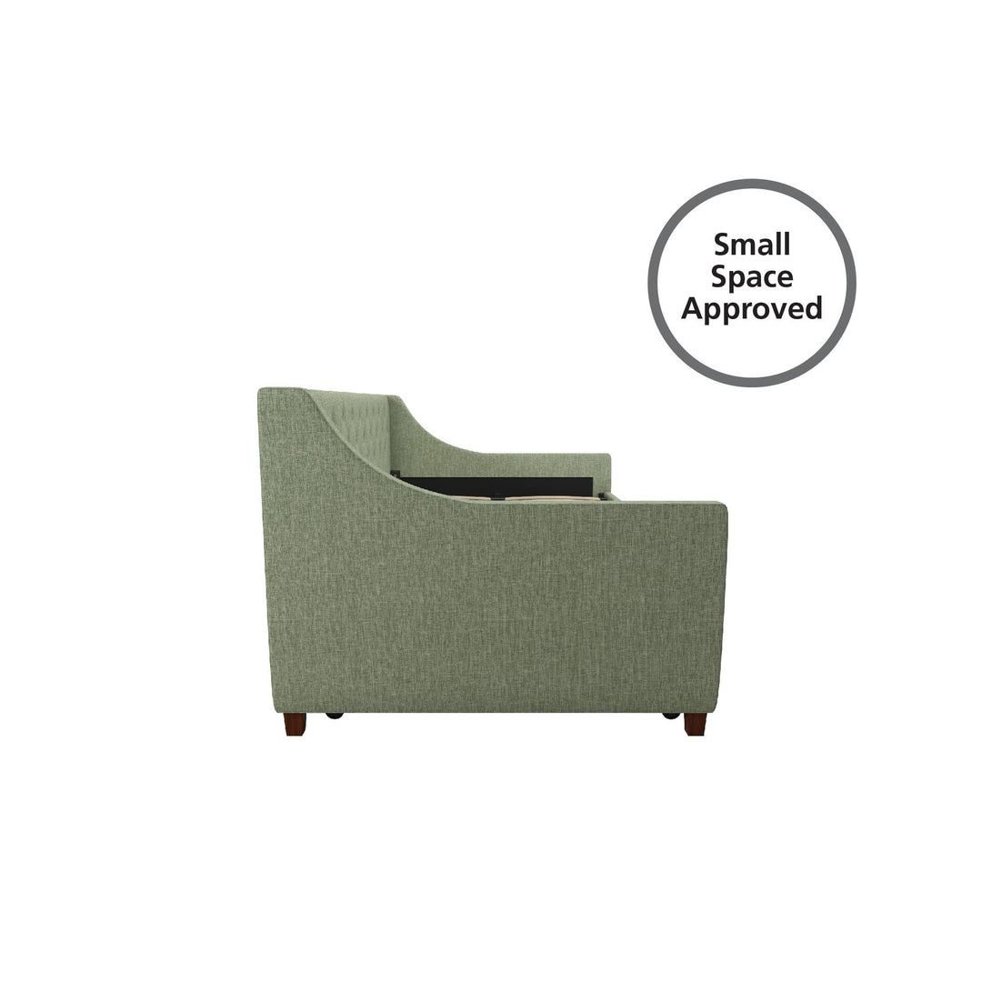 Her Majesty Daybed and Trundle - Green - Twin