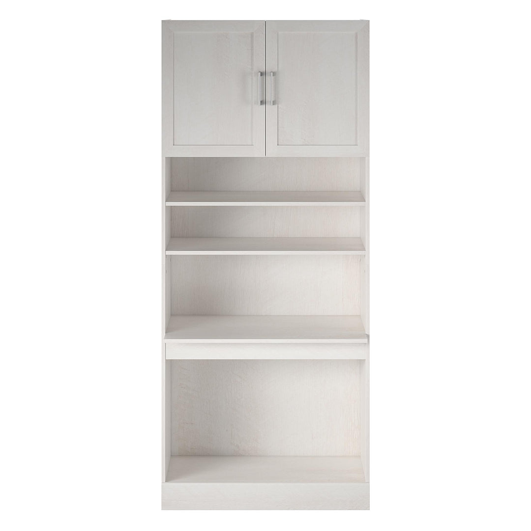 Elba Vanity Modular Closet Unit, Ivory Oak