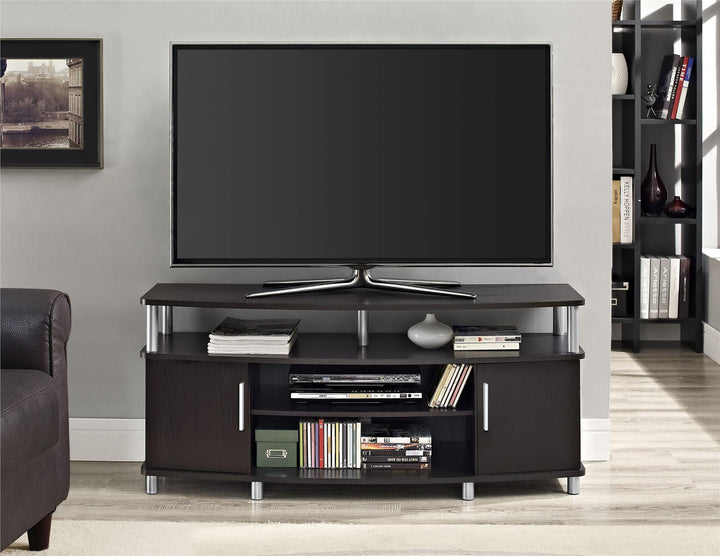Carson Contemporary TV Stand for TVs up to 50 Inch - Espresso