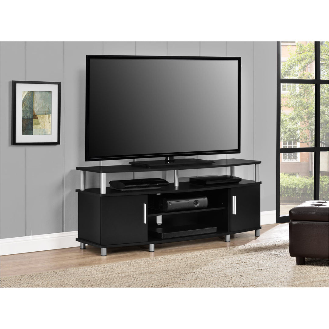 Carson Contemporary TV Stand for TVs up to 50 Inch - Black