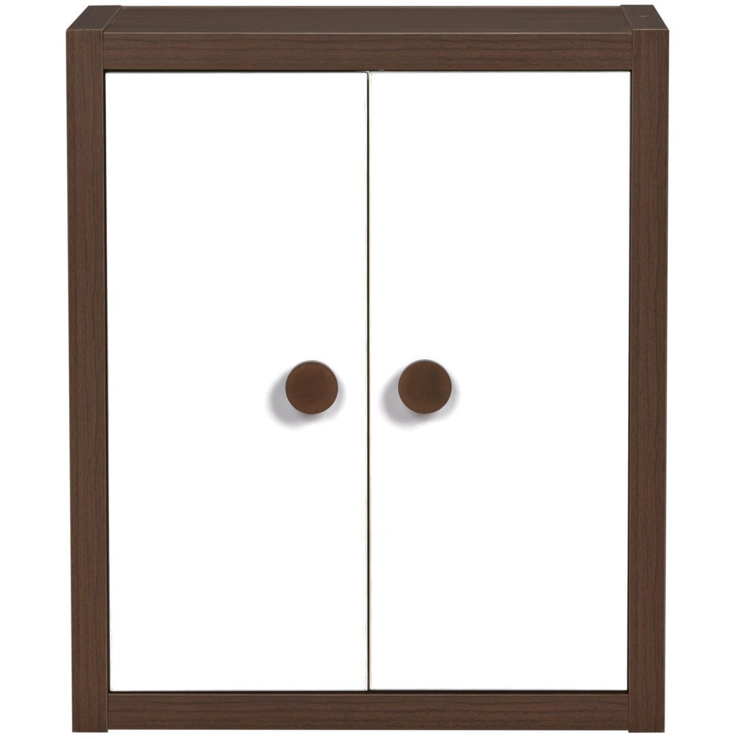 Sierra Ridge Terra Modular Bookcase with Doors - White