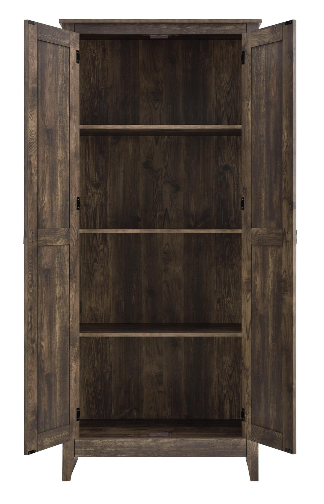 Farmington Rustic Farmhouse 31.5 Inch Wide Storage Cabinet - Rustic