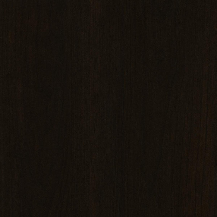 Haven Retro Computer L Desk with Riser and Metal Hairpin Legs - Espresso